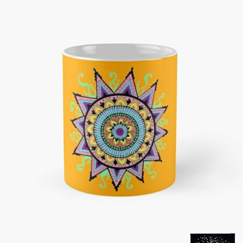 KATD Aztec themed Ceramic Cup