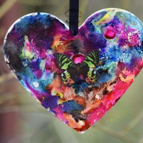 Rainbow Heart Wall Art