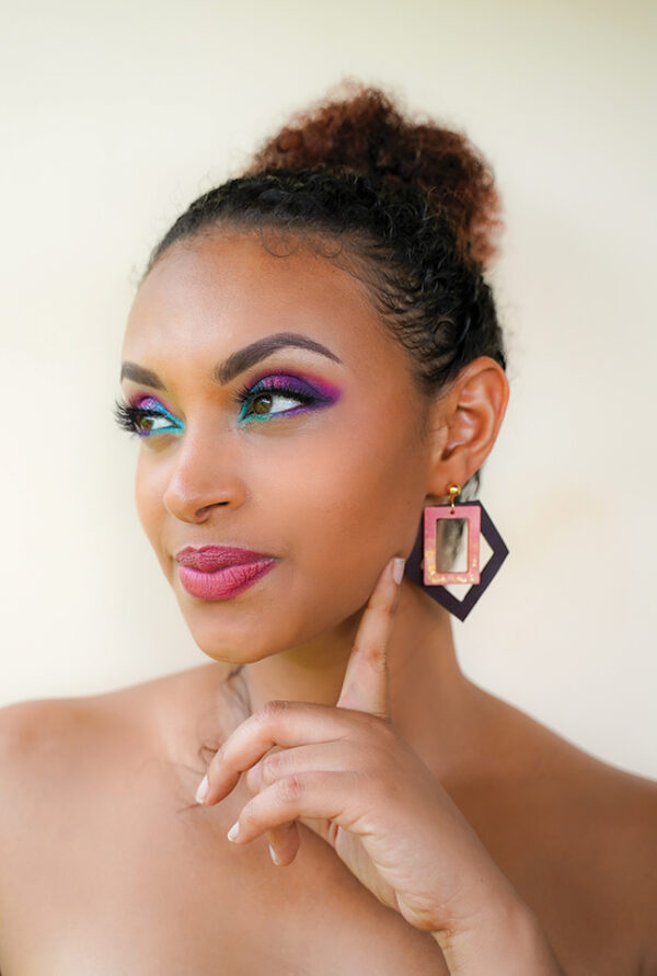 Duality Statement Earring - Image 3