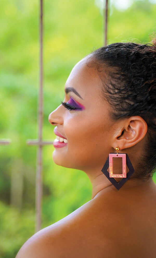 Duality Statement Earring - Image 2