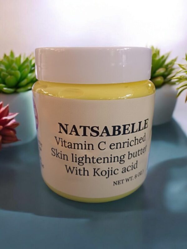 Vitamin c enriched turmeric and Kojic acid skin lightening body butter