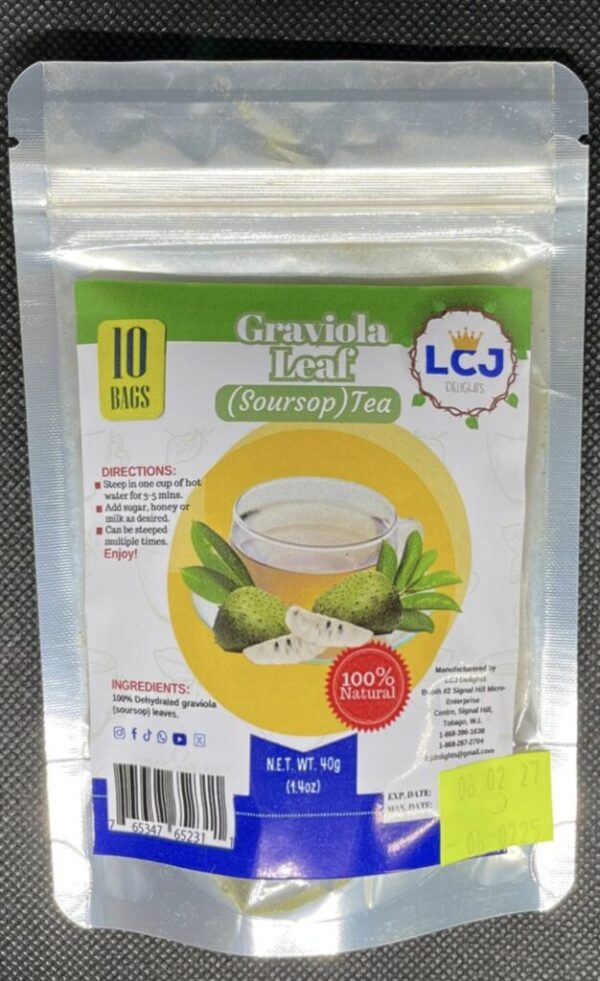 Graviola (Soursop) Leaf Tea