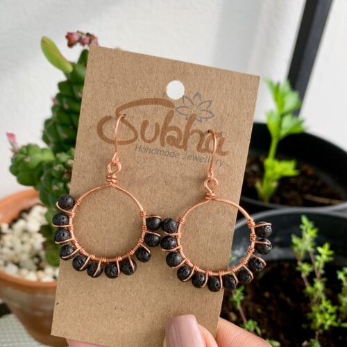 Essence Hoop - Lava Rock