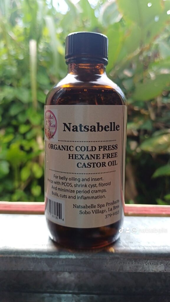Organic hexane free Castor oil 4oz