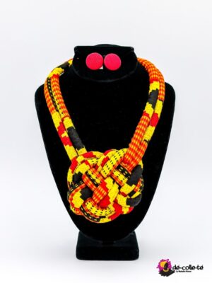 De-Colette Kente Knot Necklace